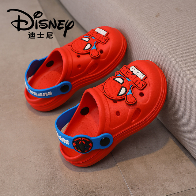 Sandały dziecięce Disney Mickey Minnie Mouse, Spiderman, Iron Man, Captain America - letnie buty chłopięce i dziewczęce na plażę, pantofle dla dzieci - Wianko - 11