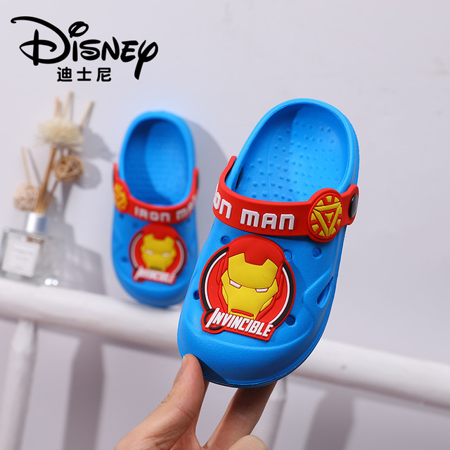Sandały dziecięce Disney Mickey Minnie Mouse, Spiderman, Iron Man, Captain America - letnie buty chłopięce i dziewczęce na plażę, pantofle dla dzieci - Wianko - 17