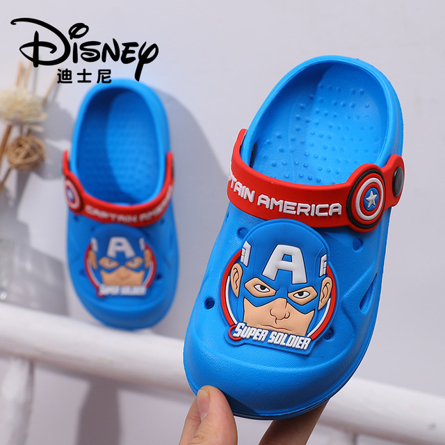 Sandały dziecięce Disney Mickey Minnie Mouse, Spiderman, Iron Man, Captain America - letnie buty chłopięce i dziewczęce na plażę, pantofle dla dzieci - Wianko - 22