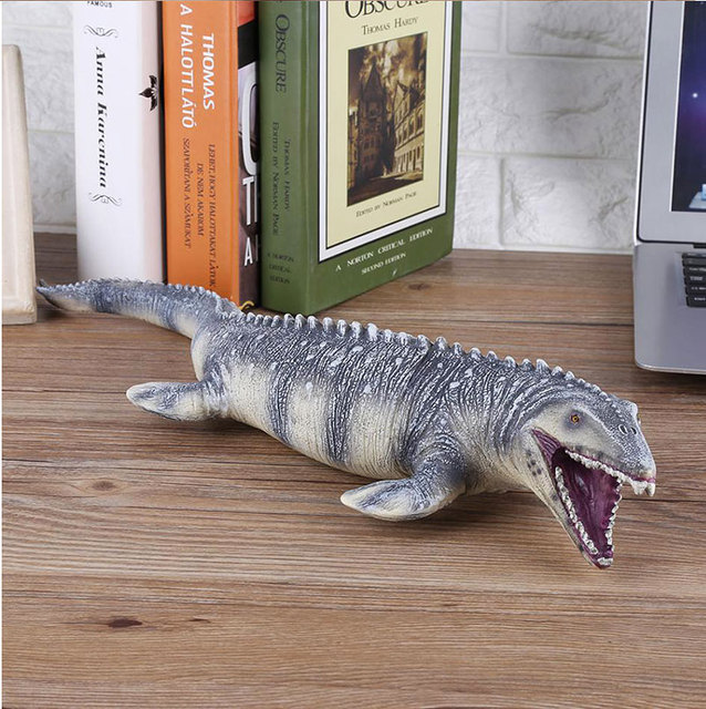 Miękki model dinozaura Mossaurus o rozmiarze 45cm - idealny prezent dla dzieci - Wianko - 7