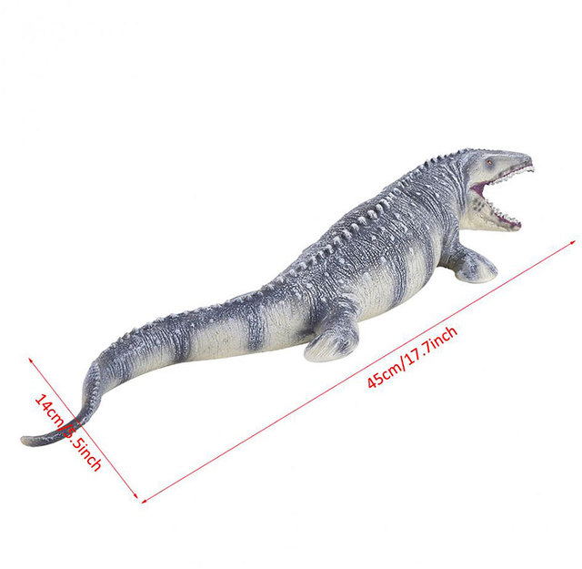 Miękki model dinozaura Mossaurus o rozmiarze 45cm - idealny prezent dla dzieci - Wianko - 10
