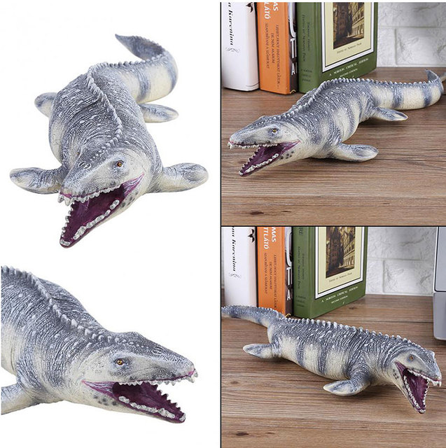 Miękki model dinozaura Mossaurus o rozmiarze 45cm - idealny prezent dla dzieci - Wianko - 9