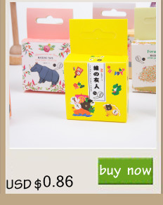 Nowa kreatywna biurowa taśma klejąca z papieru Washi 15mm * 10m - sowa rodzina, dekoracyjne naklejki - Wianko - 11