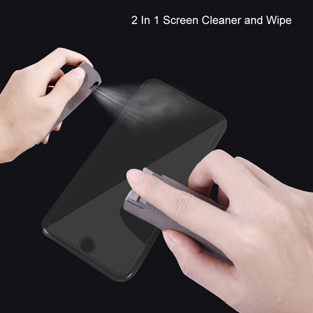 Przenośny spray 2w1 do czyszczenia ekranu telefonu i komputera – skuteczne usuwanie pyłu i zabrudzeń - Wianko - 10
