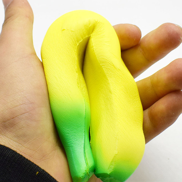 Antystresowa zabawka do zgniatania - Squishy Banana Powolne Rośnięcie Jumbo - Wianko - 8