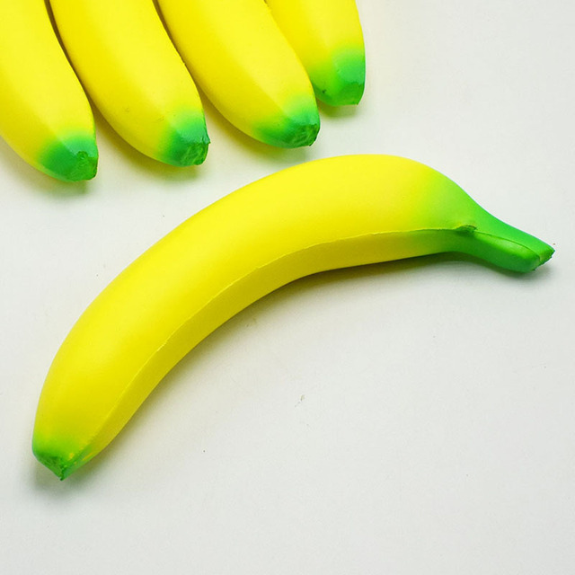 Antystresowa zabawka do zgniatania - Squishy Banana Powolne Rośnięcie Jumbo - Wianko - 6