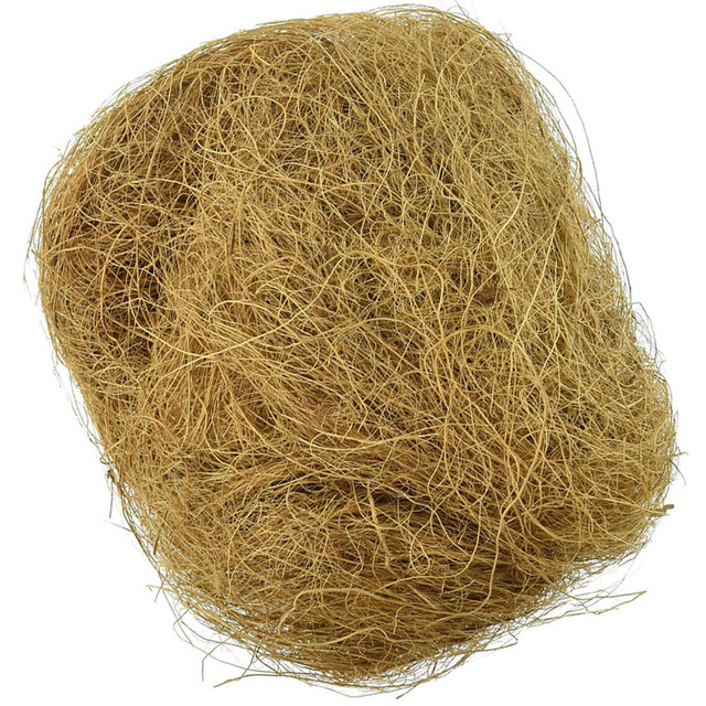 Sterylizowane naturalne włókno kokosowe 100g dla ptaków - idealne do ptasiego gniazda - Wianko - 3