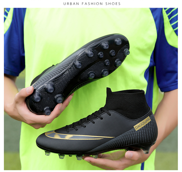 Wysokie korki do piłki nożnej dziecięce Aliups AG/TF Ultralight Soccer Cleats - duży rozmiar 35-47 - Wianko - 11