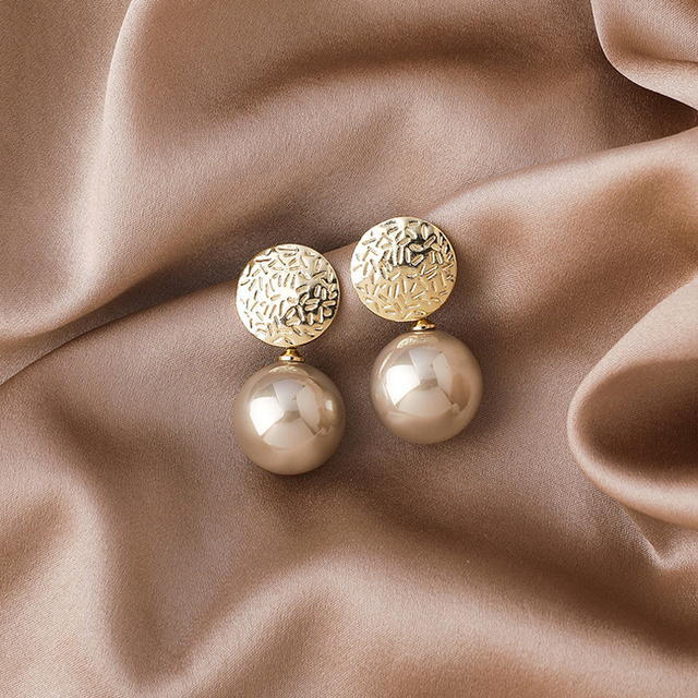 Eleganckie wiszące kolczyki imitujące perełki dla kobiet i dziewcząt – biżuteria ślubna - Wianko - 6
