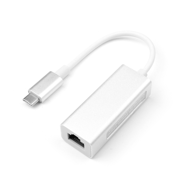 USB C 3.0 HUB adapter sieci Ethernet 10/100Mbps RJ45 dla MacBook Pro - Wianko - 2