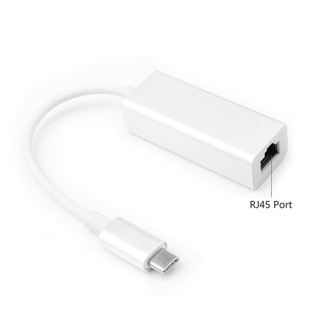 USB C 3.0 HUB adapter sieci Ethernet 10/100Mbps RJ45 dla MacBook Pro - Wianko - 8