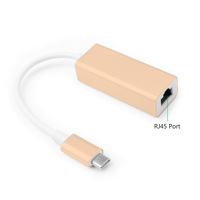 USB C 3.0 HUB adapter sieci Ethernet 10/100Mbps RJ45 dla MacBook Pro - Wianko - 9