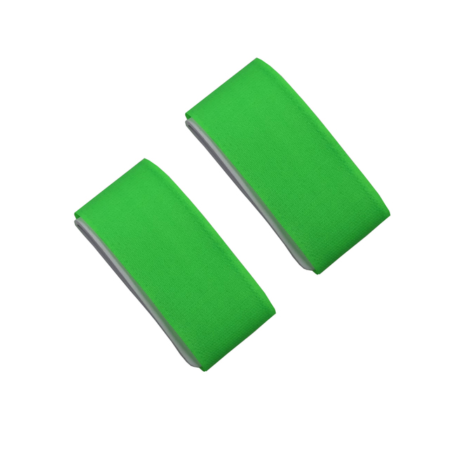 Legginsy piłkarskie z mocującym pasem - ochronna odzież sportowa dla nóg (czarno-zielone) - Wianko - 6