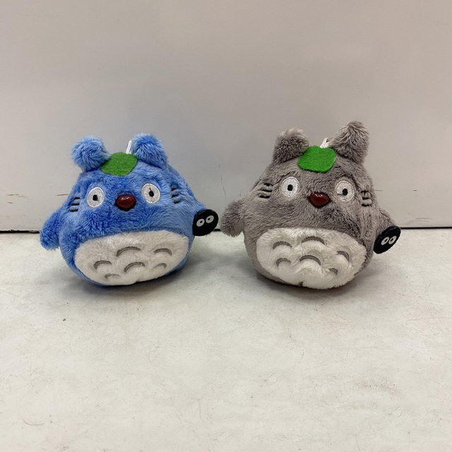Pluszowy breloczek Mini 10cm Moje sąsiadki Totoro z wisiorkiem - zabawka Kawaii Anime Totoro - Wianko - 2