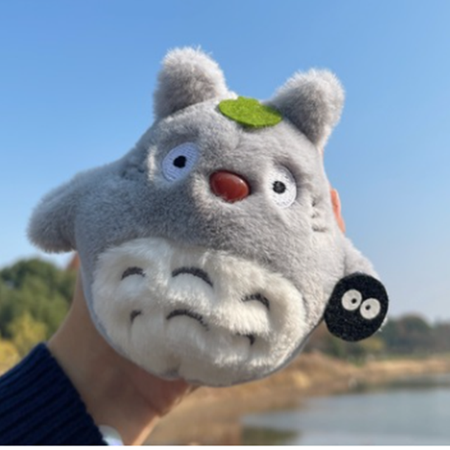 Pluszowy breloczek Mini 10cm Moje sąsiadki Totoro z wisiorkiem - zabawka Kawaii Anime Totoro - Wianko - 7