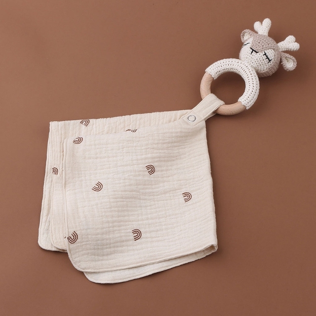 Ręcznik kąpielowy dla niemowląt z miękkiej chłonnej bawełny w formie gazy - Wianko - 2