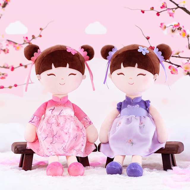Pluszowa lalka dziewczynka w stylu chińskim z przewijaniem, materiałowa Ragdoll 2021 - Wianko - 10