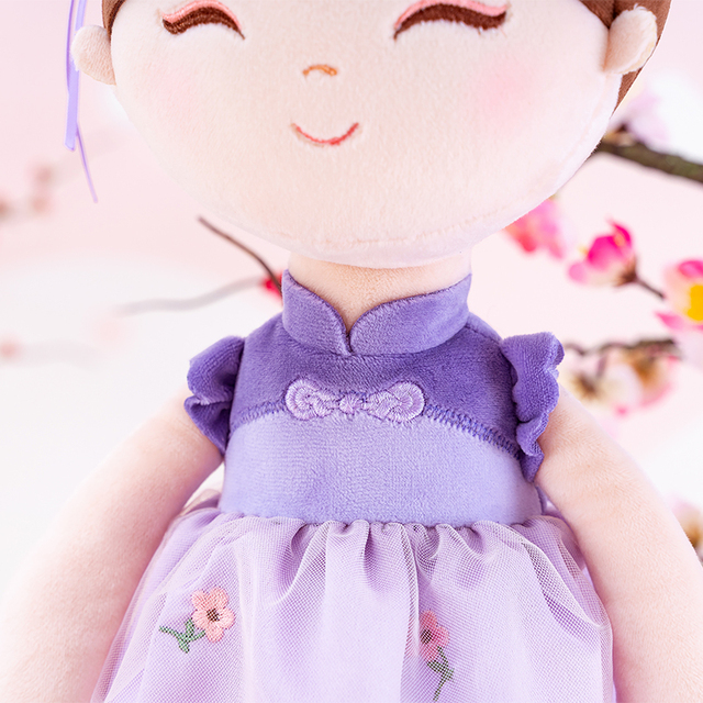 Pluszowa lalka dziewczynka w stylu chińskim z przewijaniem, materiałowa Ragdoll 2021 - Wianko - 23