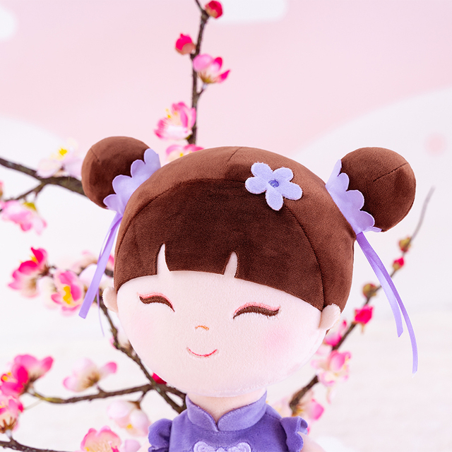 Pluszowa lalka dziewczynka w stylu chińskim z przewijaniem, materiałowa Ragdoll 2021 - Wianko - 22