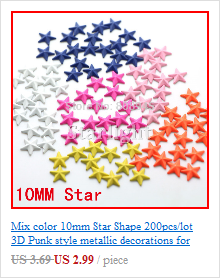 Guziki plastikowe zatrzaski DIY KAM Star Shape T5 dla dzieci 12MM - 20 zestawów - Wianko - 15