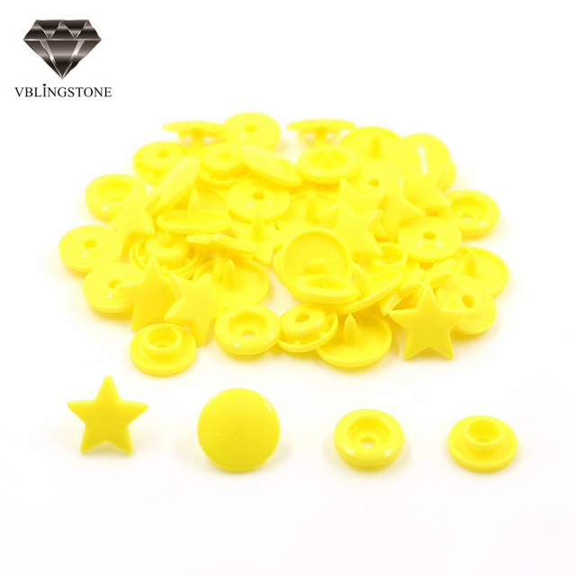 Guziki plastikowe zatrzaski DIY KAM Star Shape T5 dla dzieci 12MM - 20 zestawów - Wianko - 21