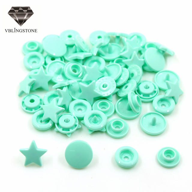 Guziki plastikowe zatrzaski DIY KAM Star Shape T5 dla dzieci 12MM - 20 zestawów - Wianko - 23