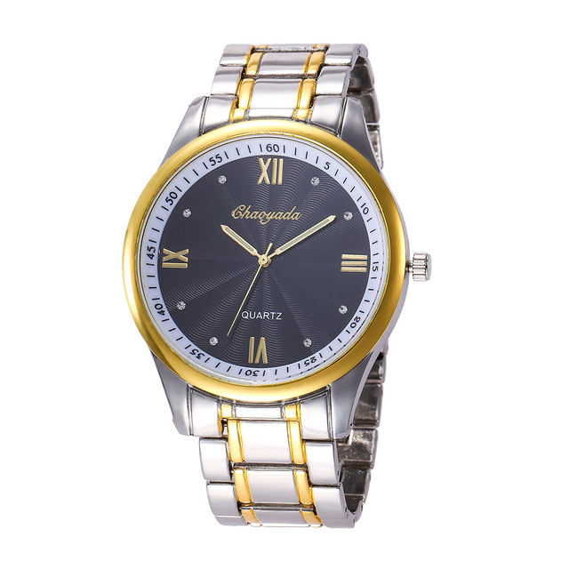 Luksusowy zegarek dla pary, stalowy, duża tarcza, wodoodporny, modny, Iced Out, prezent, Reloj - Wianko - 3