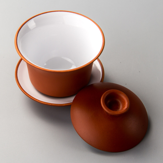 Czarka do herbaty Chińska Zisha Yixing Puer TeaSet z purpurowej gliny - Wianko - 7