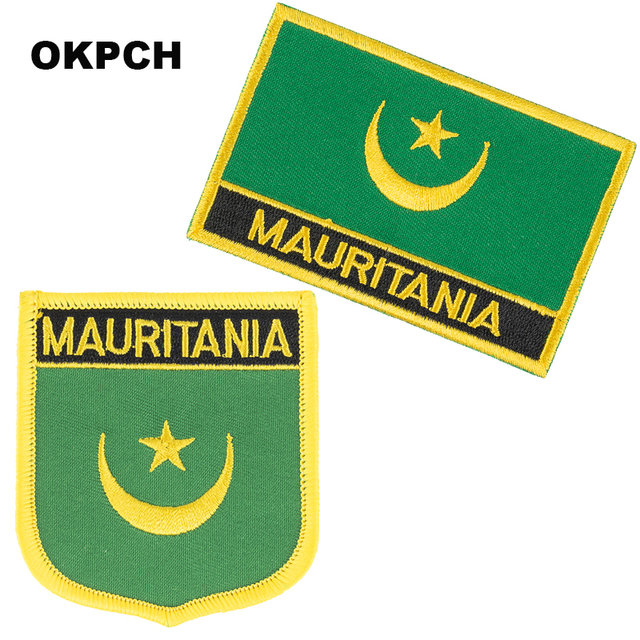 Naszywki flagi Mauritius haftowane - PT0119-2 - Wianko - 18