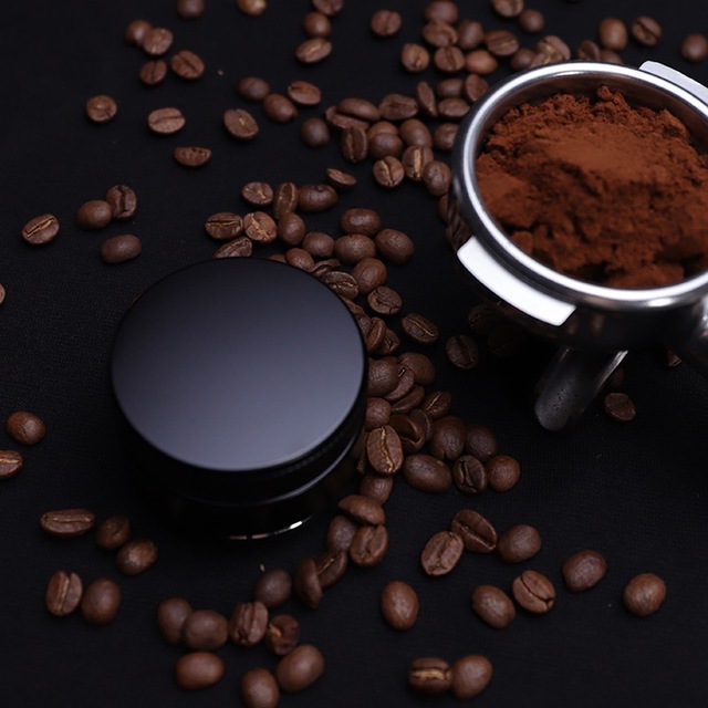 Rozdzielacz do kawy podwójna głowica z regulowaną głębokością Espresso - stożek dystrybutor kawy sabotaż - 51 53 58mm - Wianko - 13