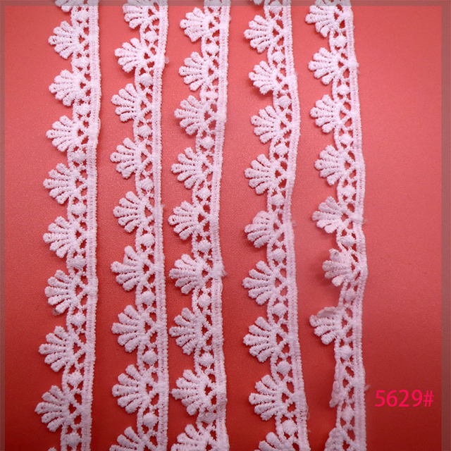 Biała koronkowa tkanina bawełniana z haftem, idealna do szycia afrykańskich sukienek - Nowość - Wianko - 6