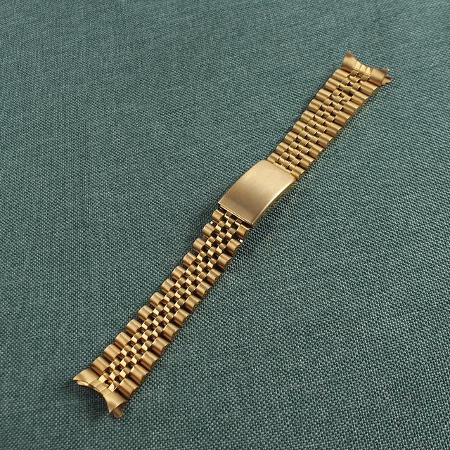 Jubileuszowa bransoletka do zegarka ze stali nierdzewnej, wymiar 13mm/17mm/20mm, pasująca do Rolex Datejust - Wianko - 7