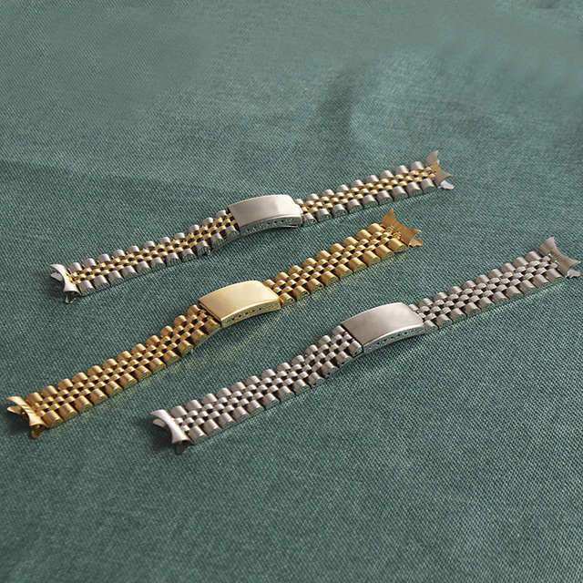 Jubileuszowa bransoletka do zegarka ze stali nierdzewnej, wymiar 13mm/17mm/20mm, pasująca do Rolex Datejust - Wianko - 3