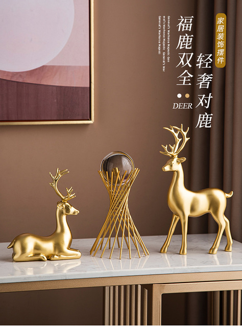 Dekoracyjna figurka łosia kryształowa - luksusowe akcesorium do nowoczesnego salonu i prezent ślubny - Wianko - 3