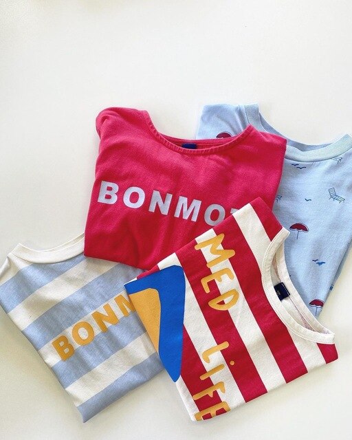 Nowe zestawy ubrań dla chłopców na lato 2021 BONMOT - koszulka z krótkim rękawem i szorty - Wianko - 11