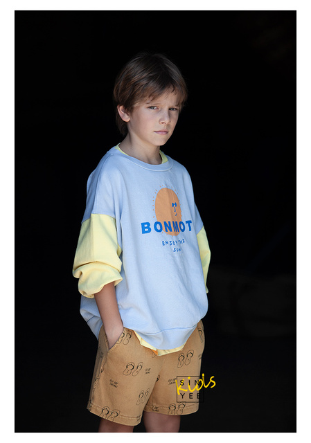 Nowe zestawy ubrań dla chłopców na lato 2021 BONMOT - koszulka z krótkim rękawem i szorty - Wianko - 8