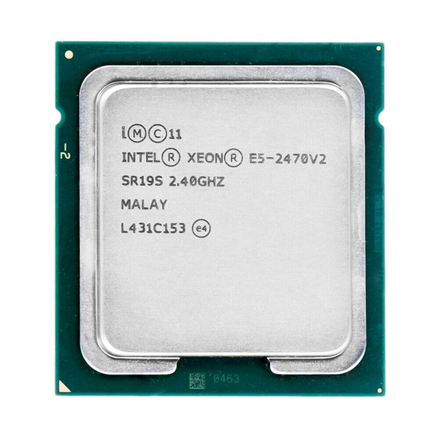 Procesor Intel Xeon E5 2470V2 2.4GHz, dziesięć rdzeni, 25M cache, 95W LGA 1356 - Wianko - 1