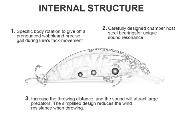 Woblery przynętowe Banshee Sea Crank do trollingu dla szczupaka i okonia - Float Depth 1-2.5m - Wianko - 8