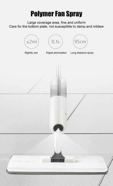 Miksybor Profesjonalny Mop z 360-stopniowym natryskiem, wykonany z mikrofibry - idealny do leniwego czyszczenia podłóg - Wianko - 3