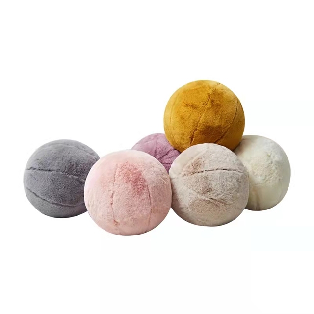 Pluszowa piłka poduszka INS Hot w stylu skandynawskim, idealna dekoracja do pokoju dziecka, prezent urodzinowy dla przyjaciela - Wianko - 11