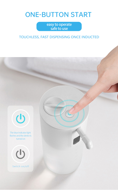 Dozownik mydła automatyczny naścienny 1 szt. z wyświetlaczem LED, wodoodporny, zasilany przez USB lub akumulator.+ - Wianko - 14