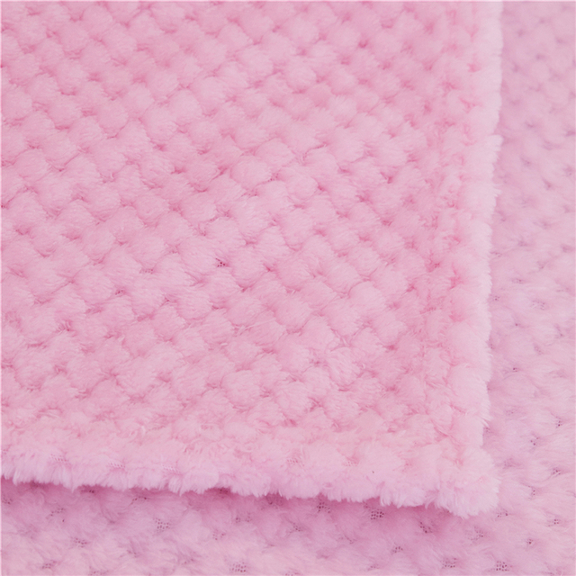 Koce flanelowe do łóżka - miękkie, ciepłe, kolor: różowy i niebieski - Wianko - 3