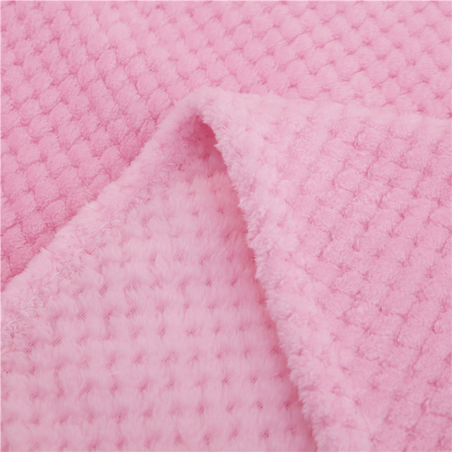 Koce flanelowe do łóżka - miękkie, ciepłe, kolor: różowy i niebieski - Wianko - 5