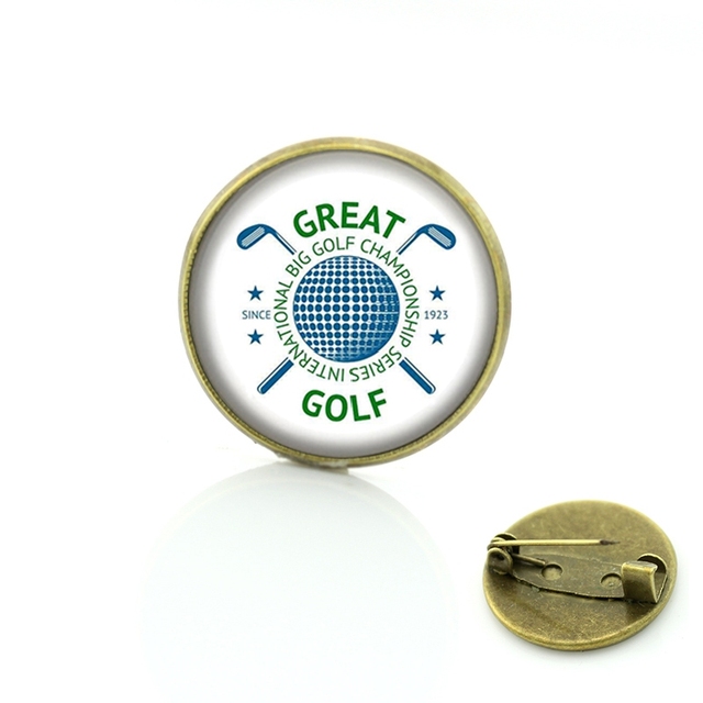Broszka miłośnika golfa JWEIJIAO 2021 dla mężczyzn i kobiet - element casualowej stylizacji i idealny prezent klubowy SP01 - Wianko - 3