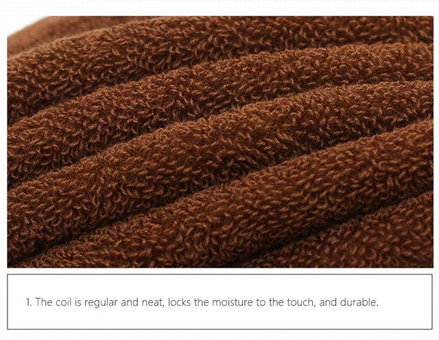 Luksusowy ręcznik do twarzy z haftem, wysokiej jakości, silnie chłonny, 100% bawełna, 35x75cm - Wianko - 2