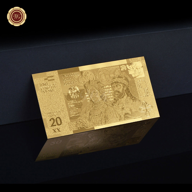20,50 PLZ złoty banknot polski z ramką COA - banknot kolekcjonerski Euro dla biznesu - Wianko - 2