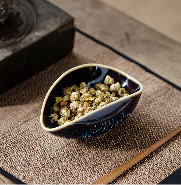 Łyżeczka do herbaty Kung Fu ręcznie robiona z ceramiki wysokiej jakości - Wianko - 1