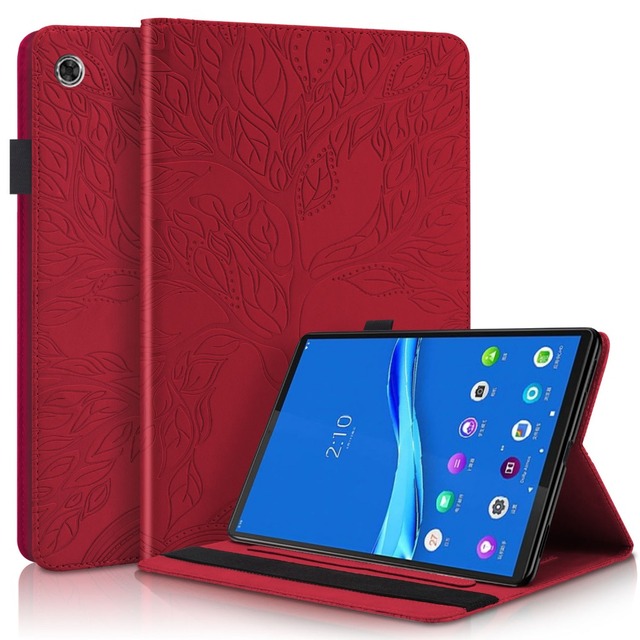 Klapki skórzane etui do Lenovo Tab M10 Plus TB-X606F X606X 10.3 P11 J606F M10 TB-X605F X505X M10HD Gen2 10.1 TB-X306F - Wianko - 24