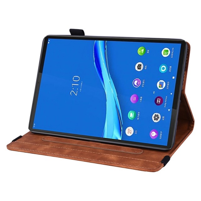 Klapki skórzane etui do Lenovo Tab M10 Plus TB-X606F X606X 10.3 P11 J606F M10 TB-X605F X505X M10HD Gen2 10.1 TB-X306F - Wianko - 53