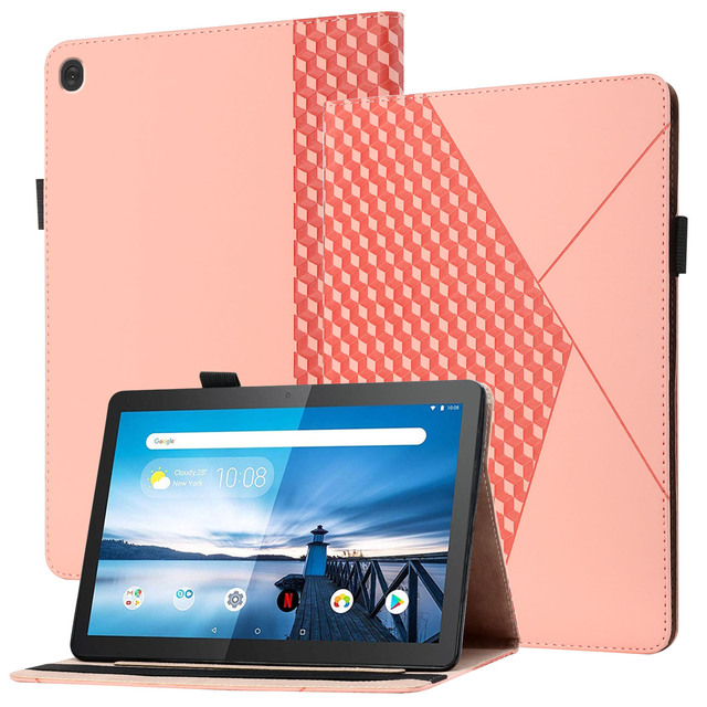 Klapki skórzane etui do Lenovo Tab M10 Plus TB-X606F X606X 10.3 P11 J606F M10 TB-X605F X505X M10HD Gen2 10.1 TB-X306F - Wianko - 3